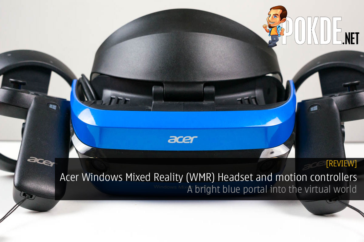 Acer Windows Mixed Reality (WMR) Headset and motion controllers review — a bright blue portal into the virtual world - 15