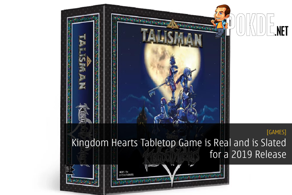 Kingdom Hearts Tabletop Game is Real and is Slated for a 2019 Release