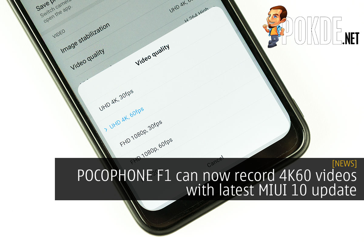 POCOPHONE F1 can now record 4K60 videos with latest MIUI 10 update - 21