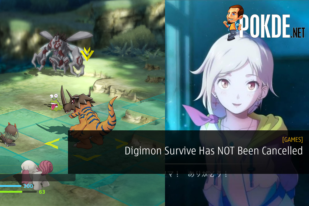 Digimon Survive Has NOT Been Cancelled