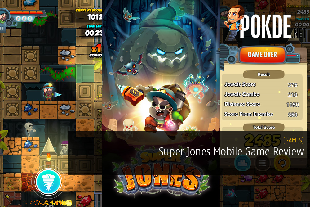 Super Jones Mobile Game Review - Good Throwback to a Classic Arcade Game