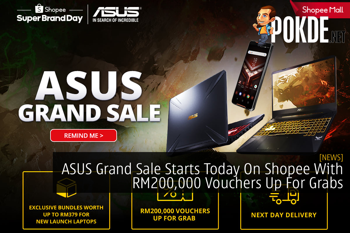 ASUS Grand Sale Starts Today On Shopee With RM200,000 Vouchers Up For Grabs - 27