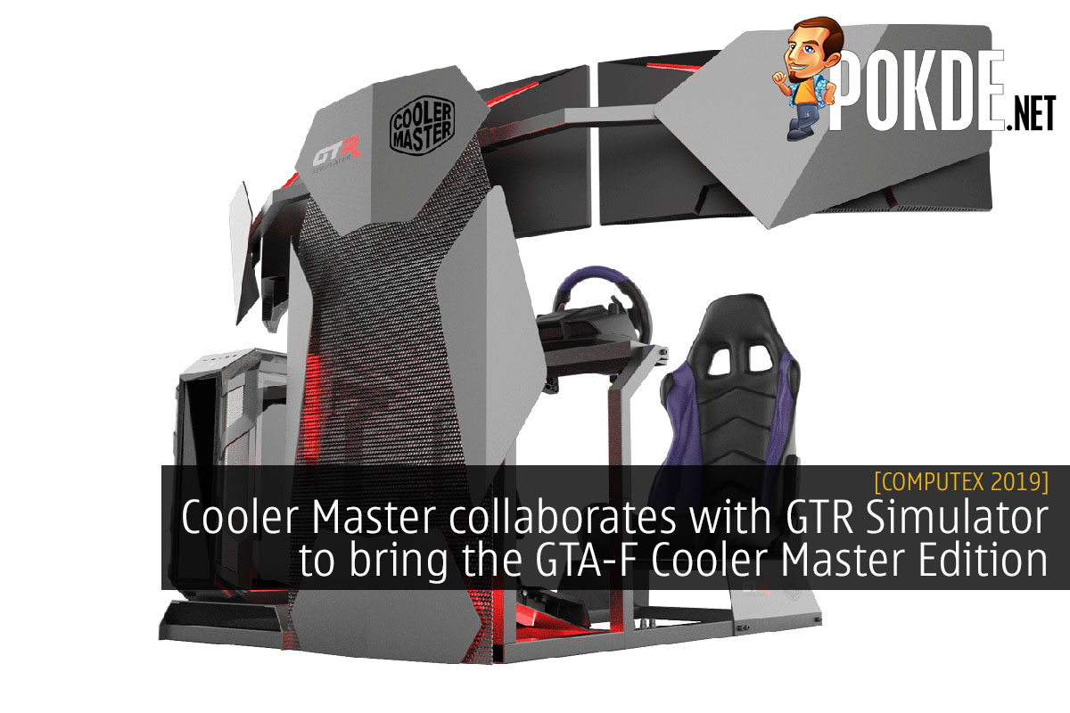 [Computex 2019] Cooler Master collaborates with GTR Simulator to bring the GTA-F Cooler Master Edition - 76