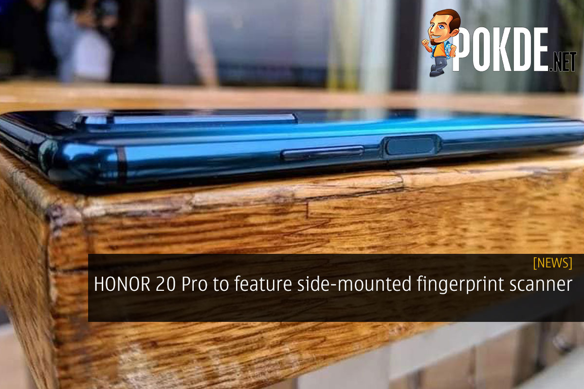 HONOR 20 Pro to feature side-mounted fingerprint scanner - 22