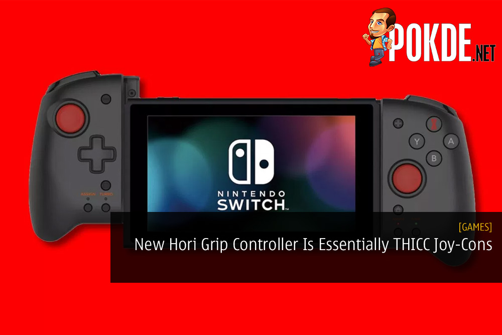 New Hori Grip Controller Is Essentially THICC Joy-Cons for Nintendo Switch