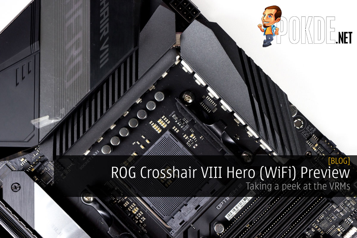 ROG Crosshair VIII Hero (WiFi) Preview — taking a peek at the VRMs - 88