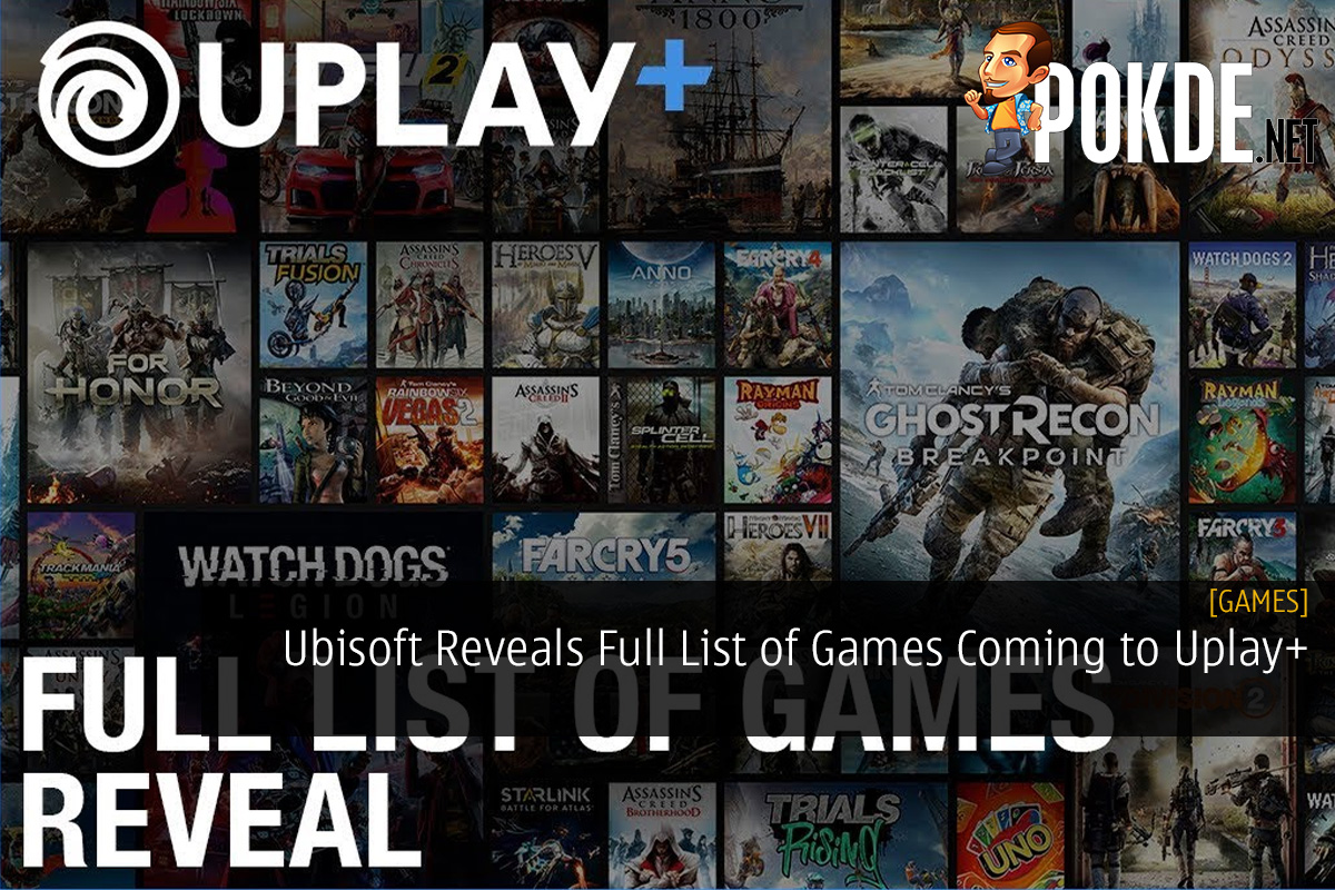 Ubisoft Reveals Full List of Games Coming to Uplay+