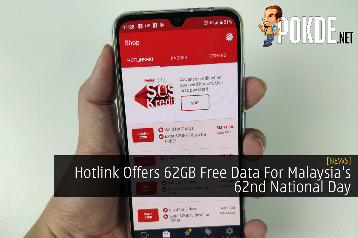 Hotlink Offers 62GB Free Data For Malaysia's 62nd National Day - 25