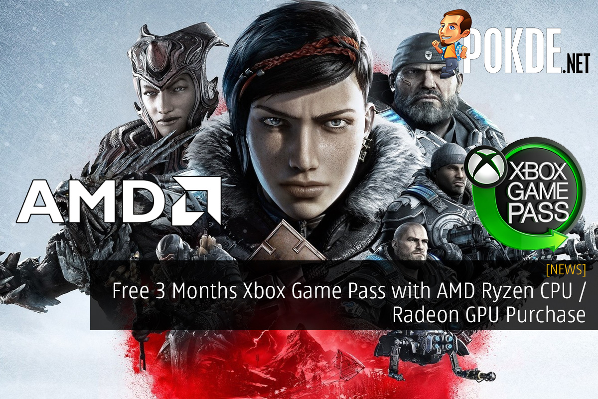 Free 3 Months Xbox Game Pass with AMD Ryzen CPU / Radeon GPU Purchase