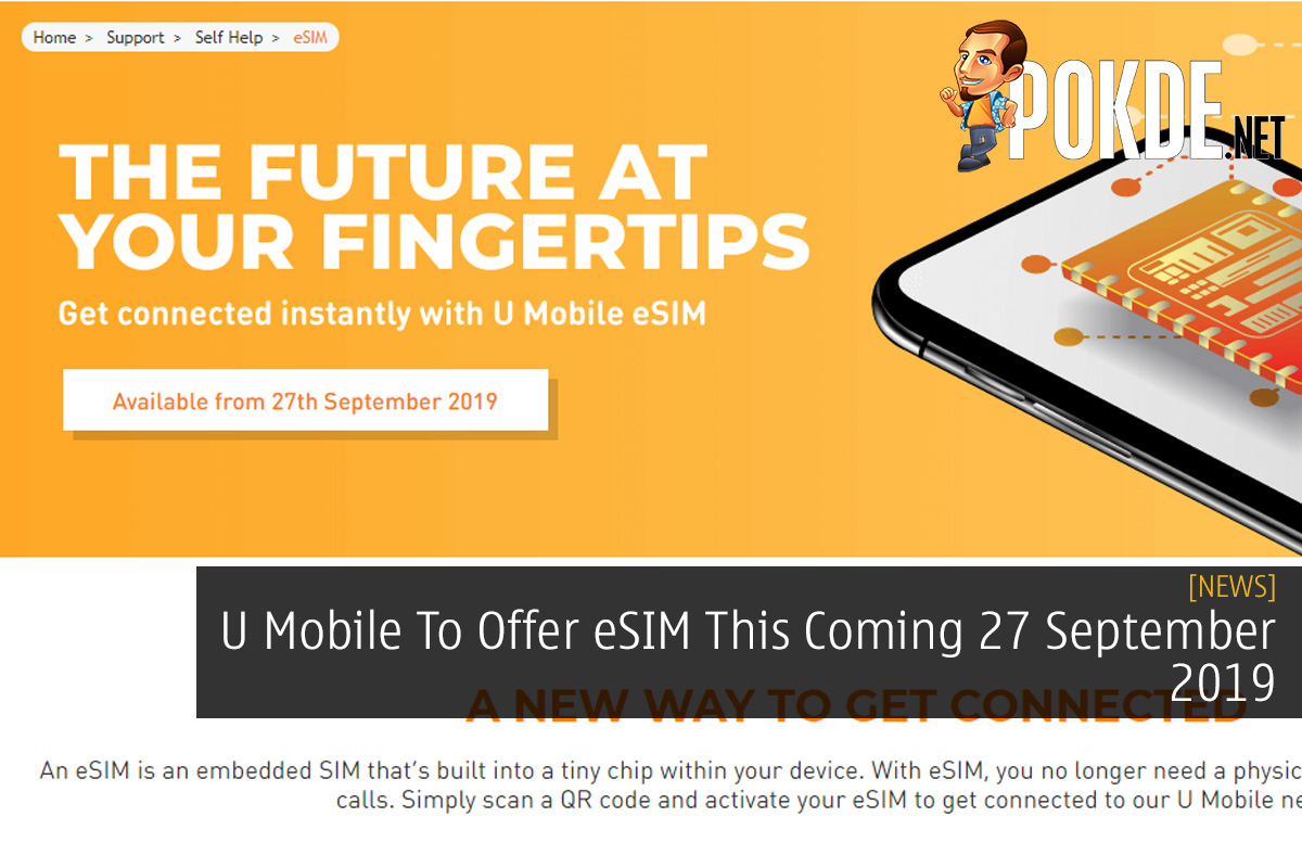 U Mobile To Offer eSIM This Coming 27 September 2019 - 78