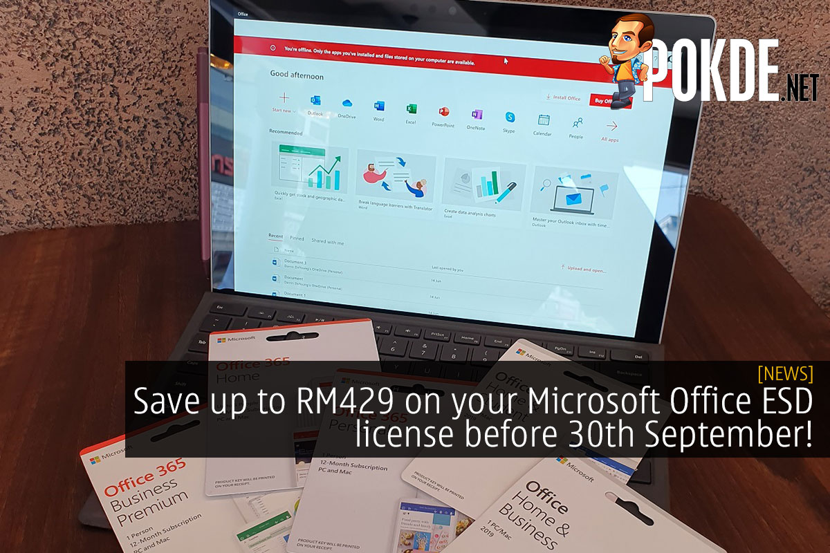 Save up to RM429 on your Microsoft Office ESD license before 30th September! - 83