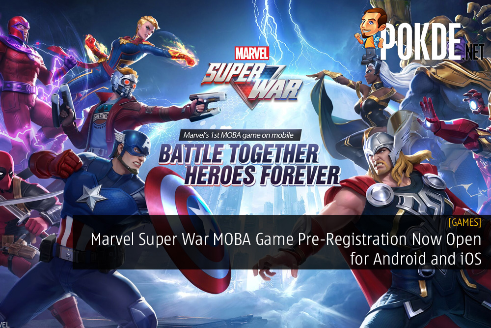 Marvel Super War MOBA Game Pre-Registration Now Open for Android and iOS