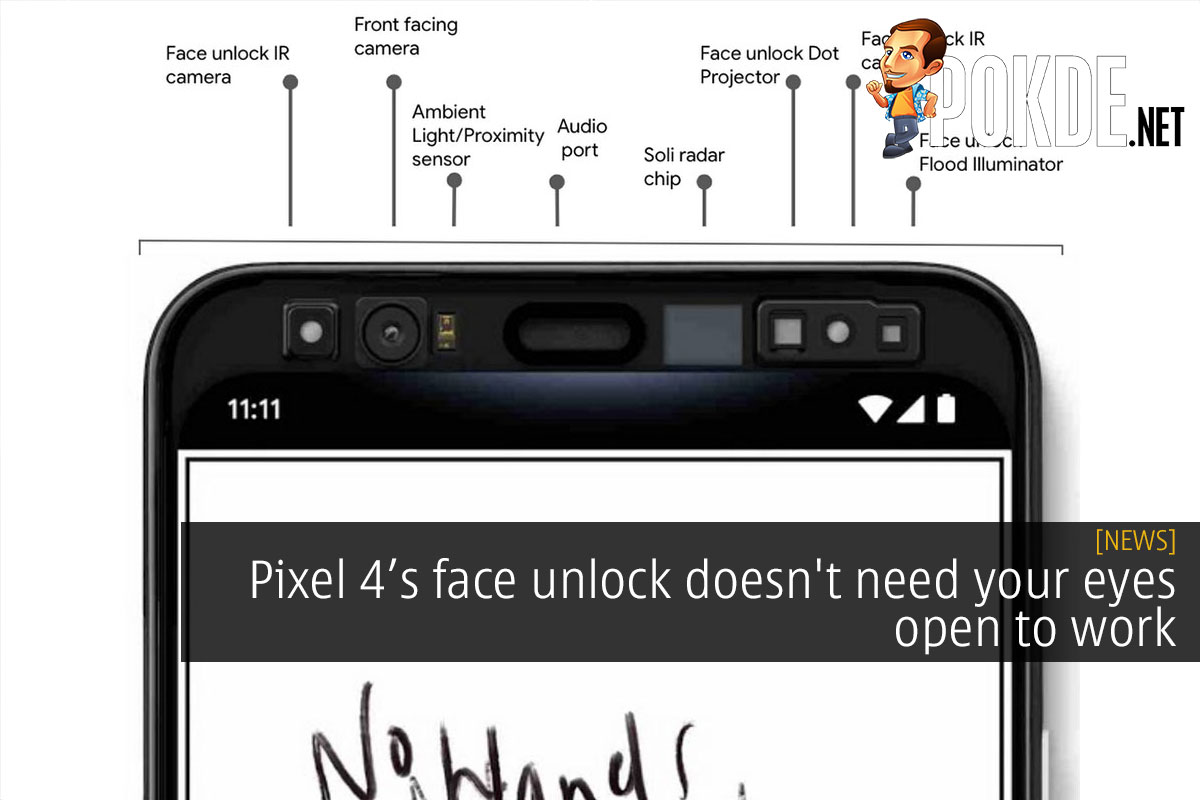 Pixel 4's face unlock doesn't need your eyes open to work - 46