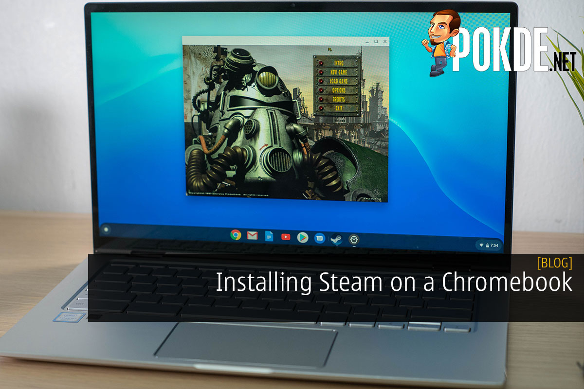 Installing Steam on Chromebook - 15