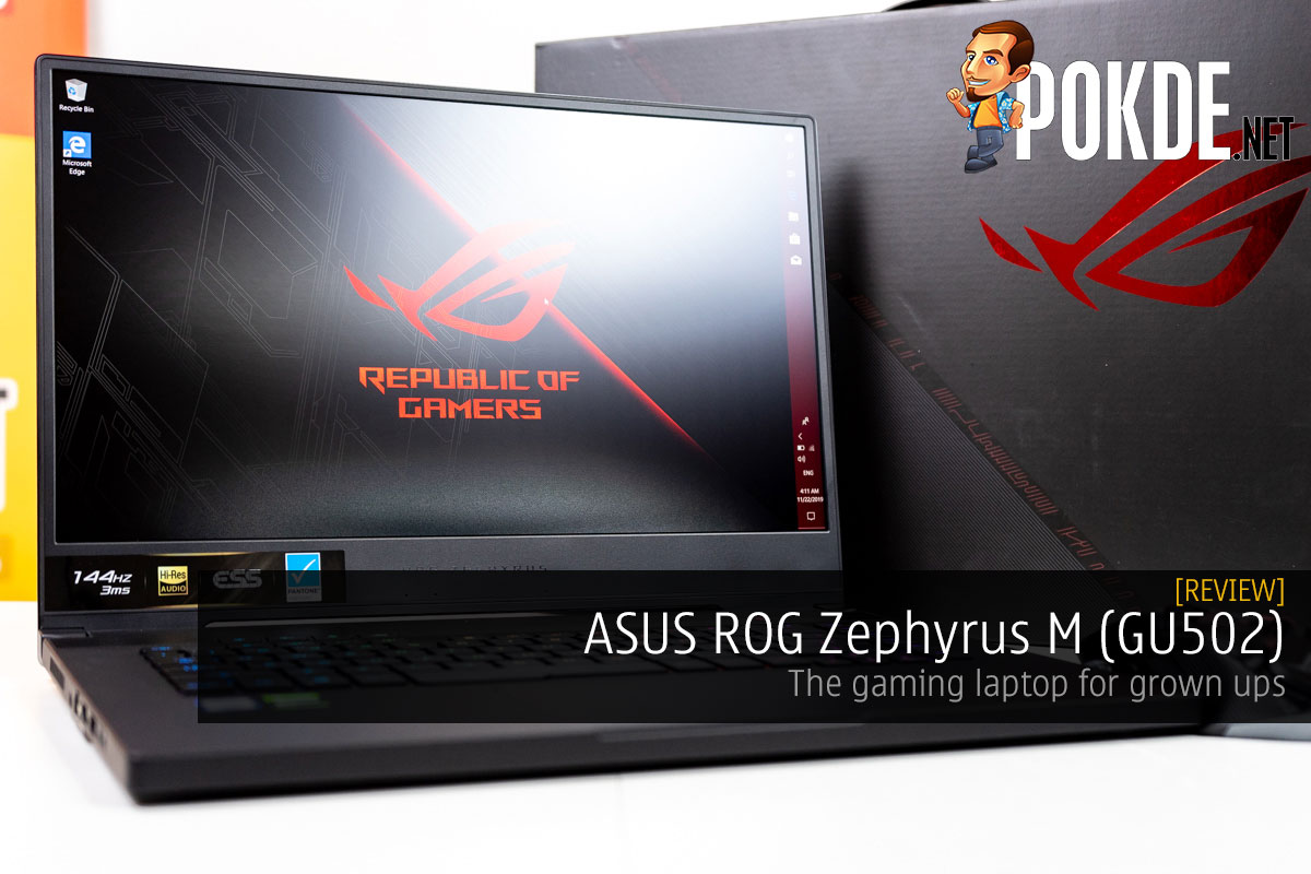 ASUS ROG Zephyrus M (GU502) Review — the gaming laptop for grown ups - 29