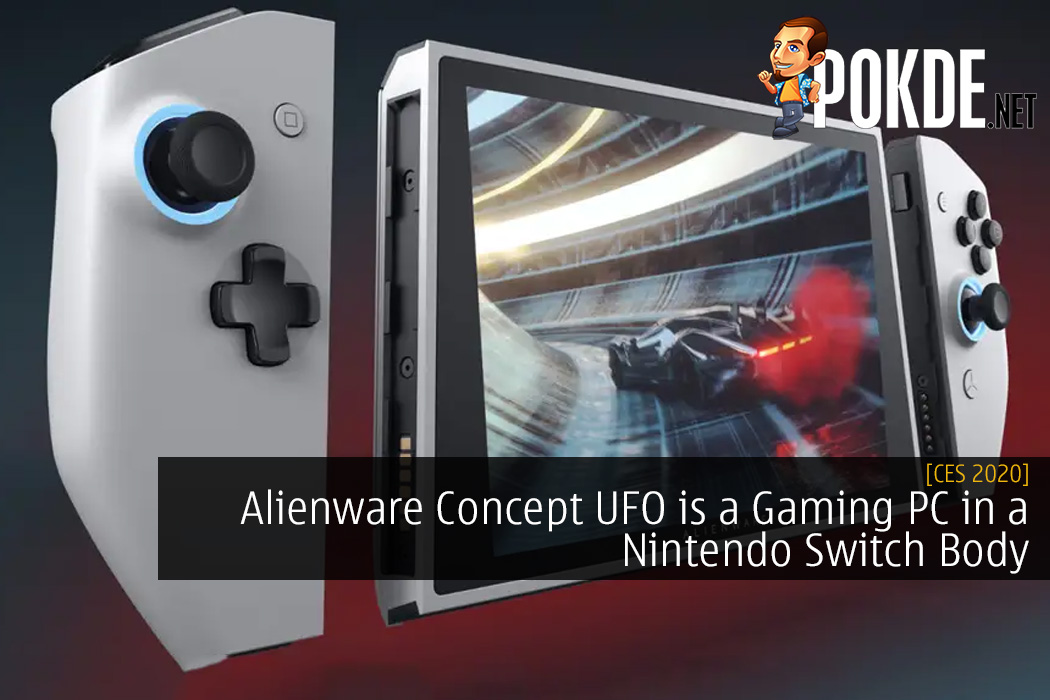 CES 2020: Alienware Concept UFO is a Gaming PC in a Nintendo Switch Body