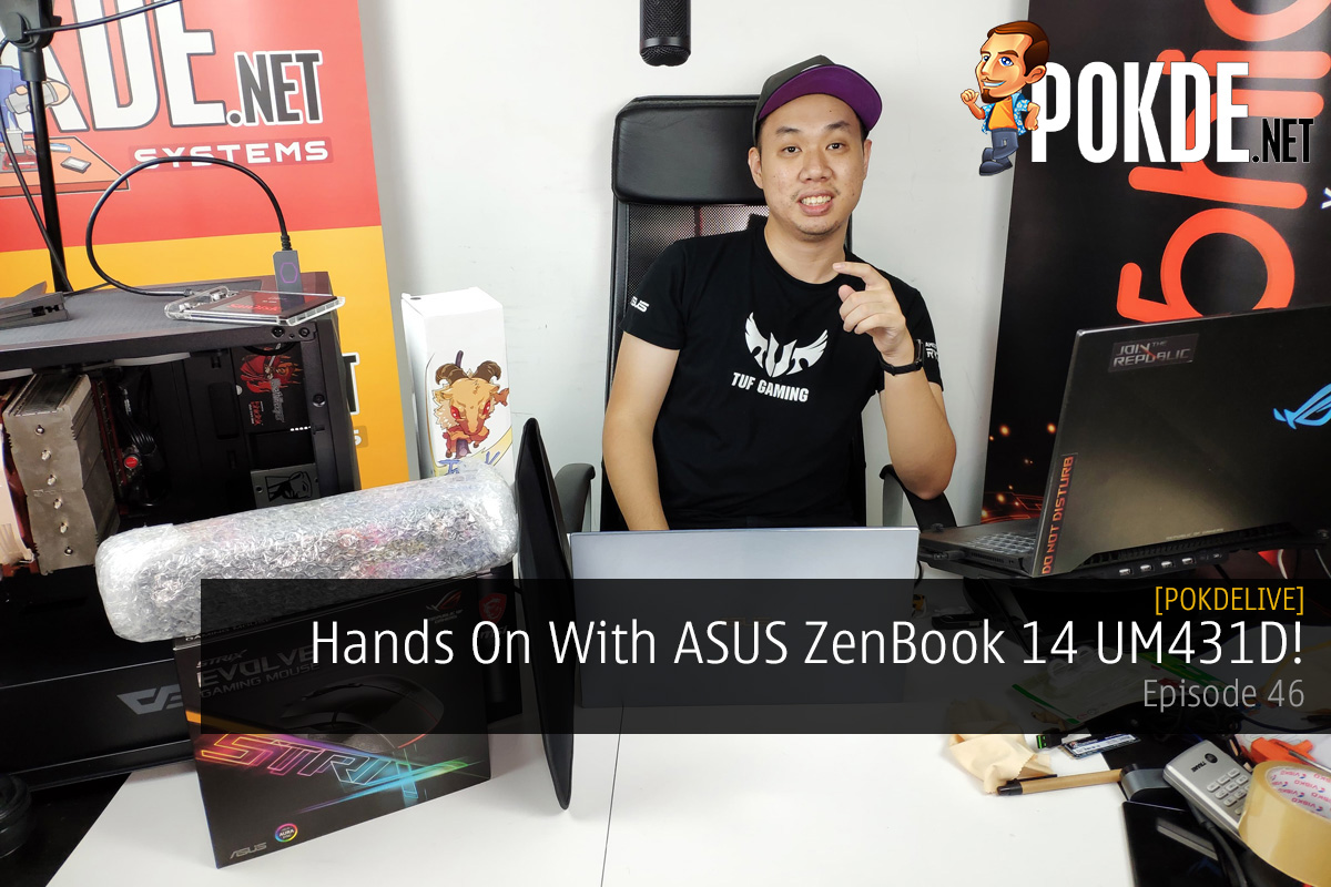 PokdeLIVE 46 — Hands On With ASUS ZenBook 14 UM431D! - 29