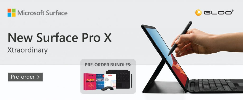 surface pro x gloo pre-order promo