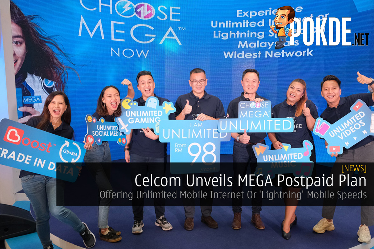 Celcom Unveils MEGA Postpaid Plan — Offering Unlimited Mobile Internet Or 'Lightning' Mobile Speeds - 78