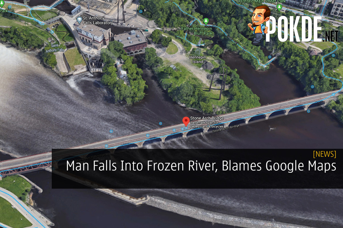 Man Falls Into Frozen River, Blames Google Maps - 37