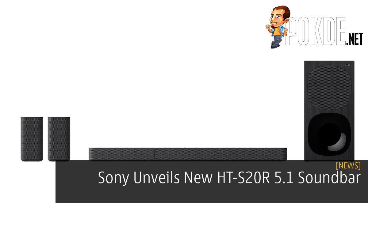 Sony Unveils New HT-S20R 5.1 Soundbar with 400W Power Output