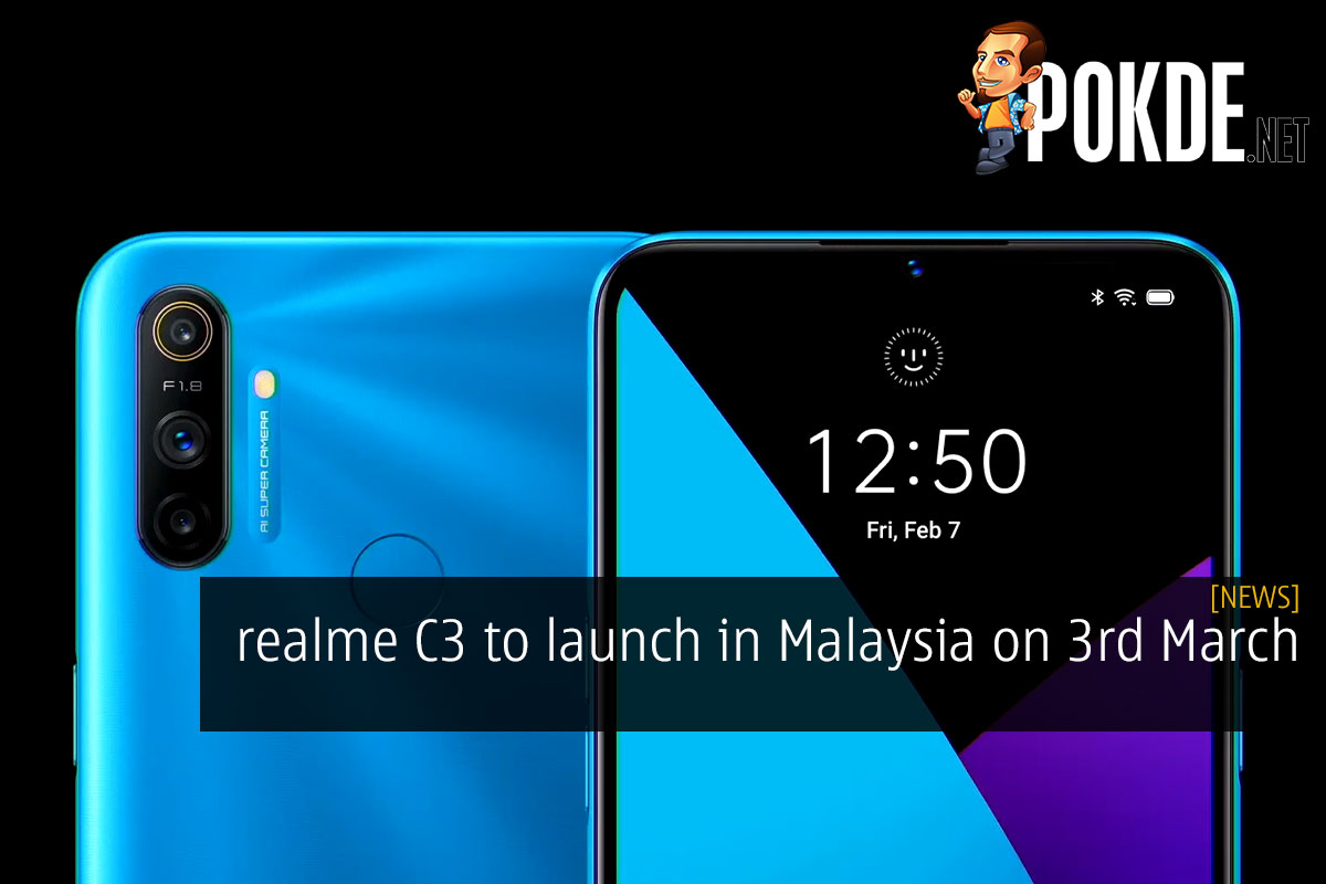 realme c3 malaysia launch