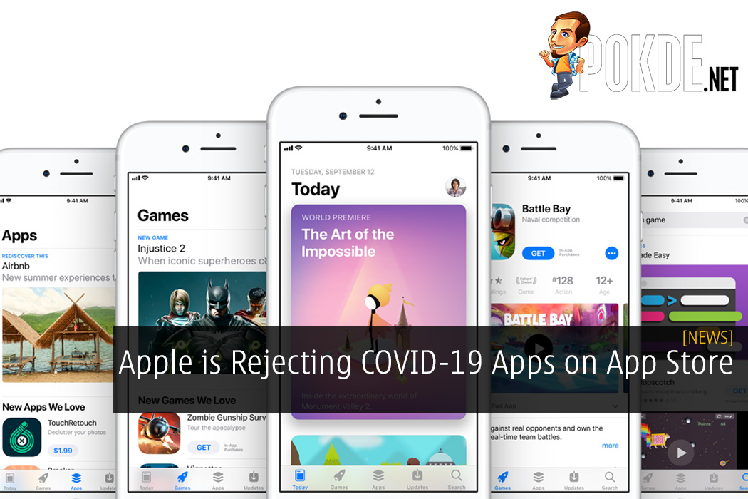 Apple is Rejecting COVID-19 Apps on App Store for a Good Reason