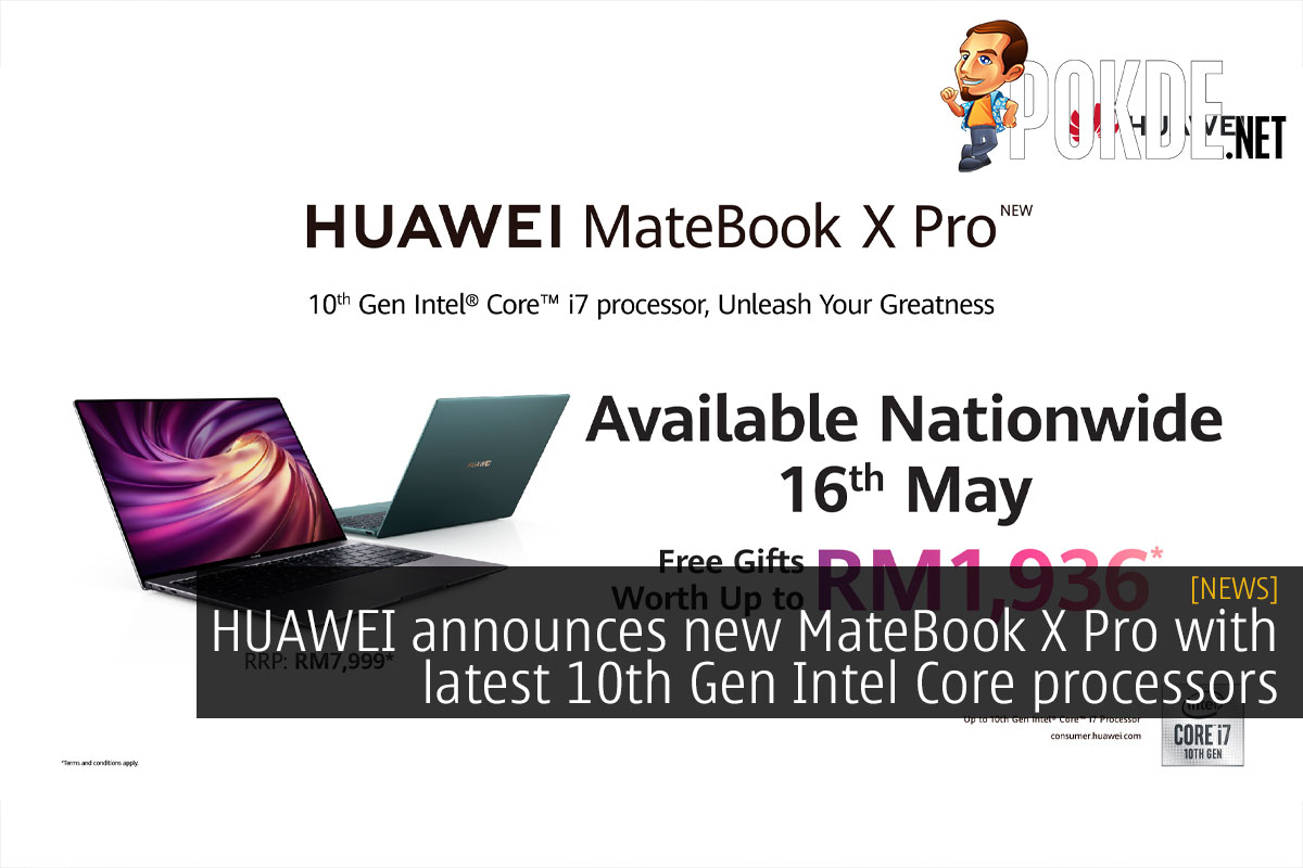 HUAWEI announces new MateBook X Pro with latest 10th Gen Intel Core processors - 98