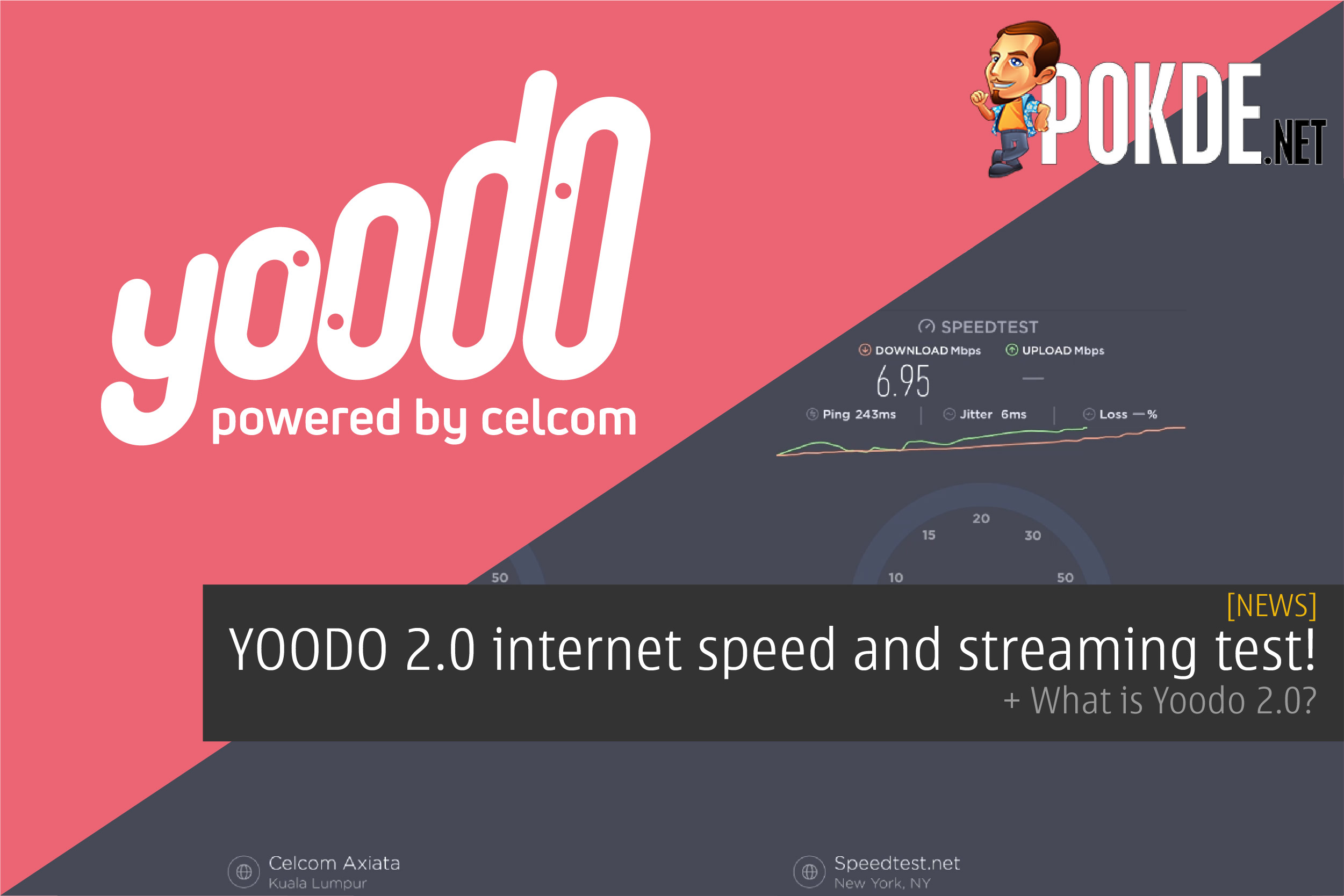 YOODO 2.0 internet speed and streaming test! + What is Yoodo 2.0? - 22