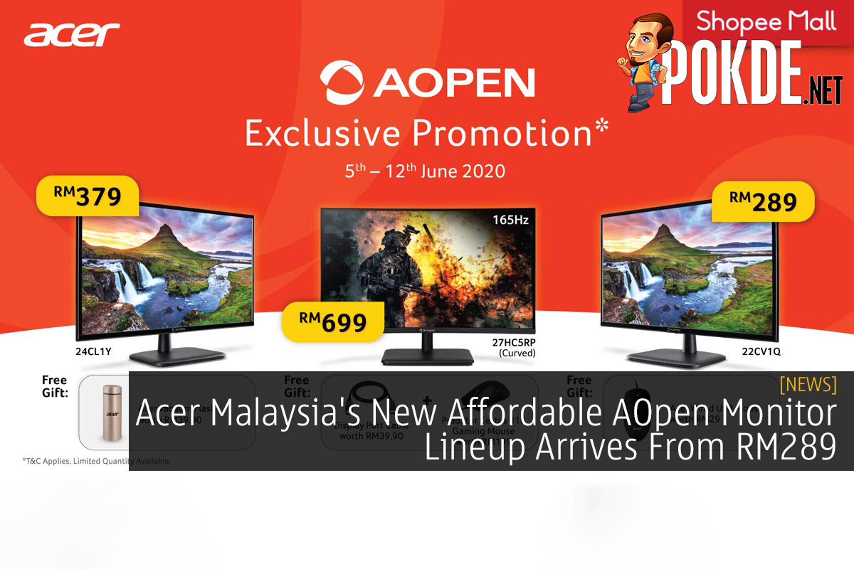 Acer Malaysia's New Affordable AOpen Monitor Lineup Arrives From RM289 - 39