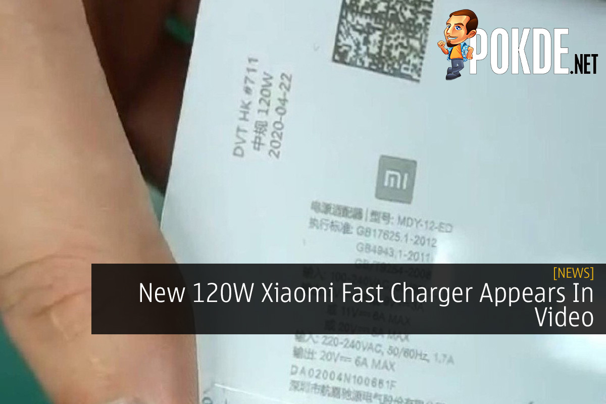 New 120W Xiaomi Fast Charger Appears In Video - 35