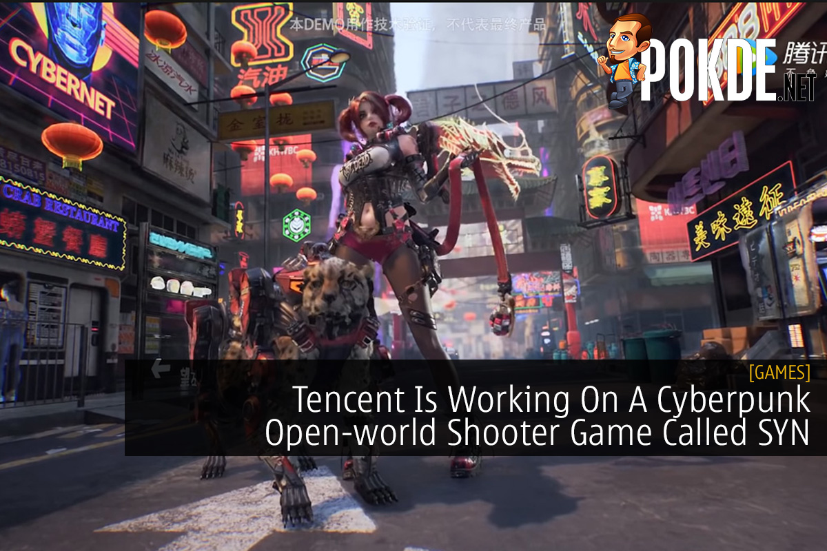 Tencent Is Working On A Cyberpunk Open-world Shooter Game Called SYN - 30