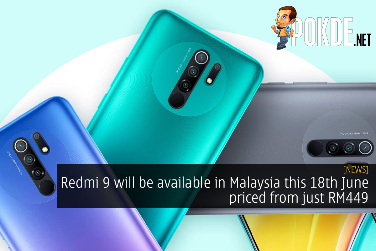 redmi 9 malaysia 18th june rm499 cover