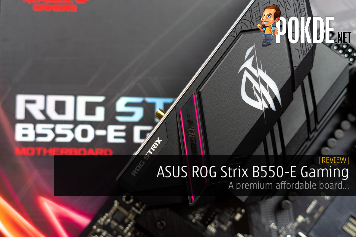 ASUS ROG Strix B550-E Gaming review cover