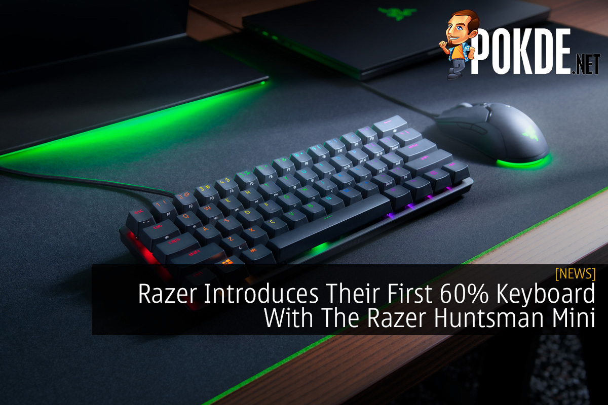 Razer Introduces Their First 60% Keyboard With The Razer Huntsman Mini - 82