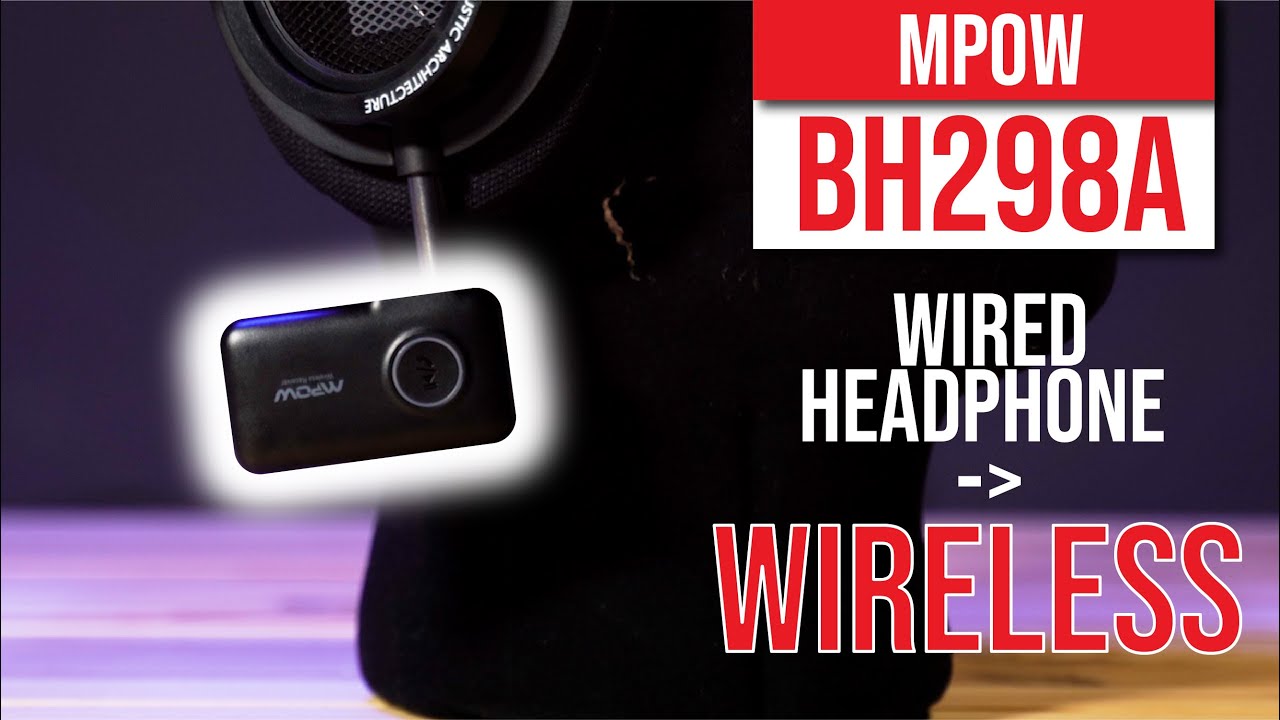 MPOW BH298A Bluetooth Receiver- Easiest way to convert wired headphone to wireless! - 30