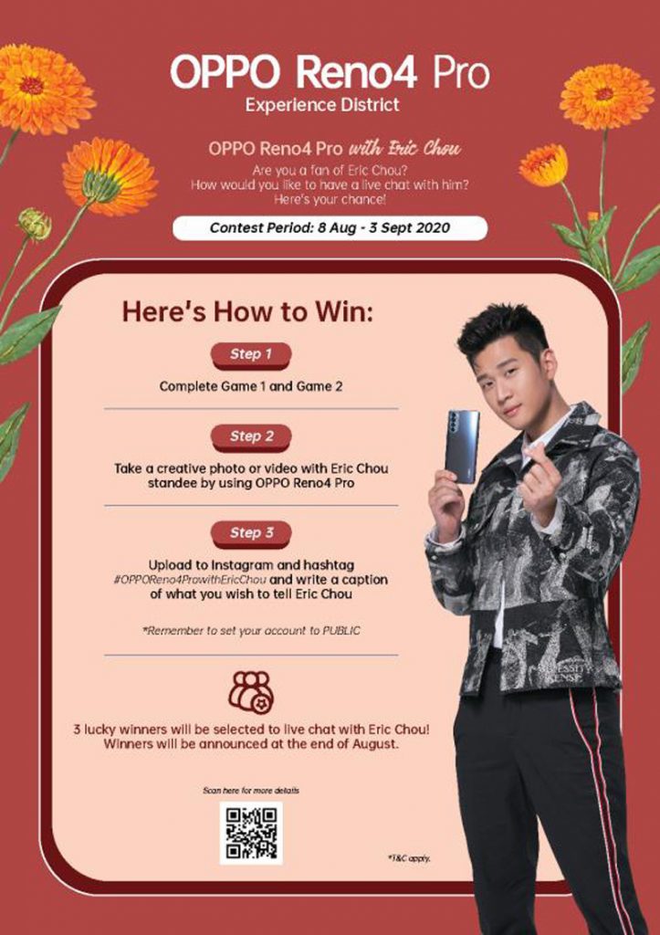 Here's How You Can Win OPPO Reno4, Enco W31 Plus The Chance To Meet Eric Chou - 21