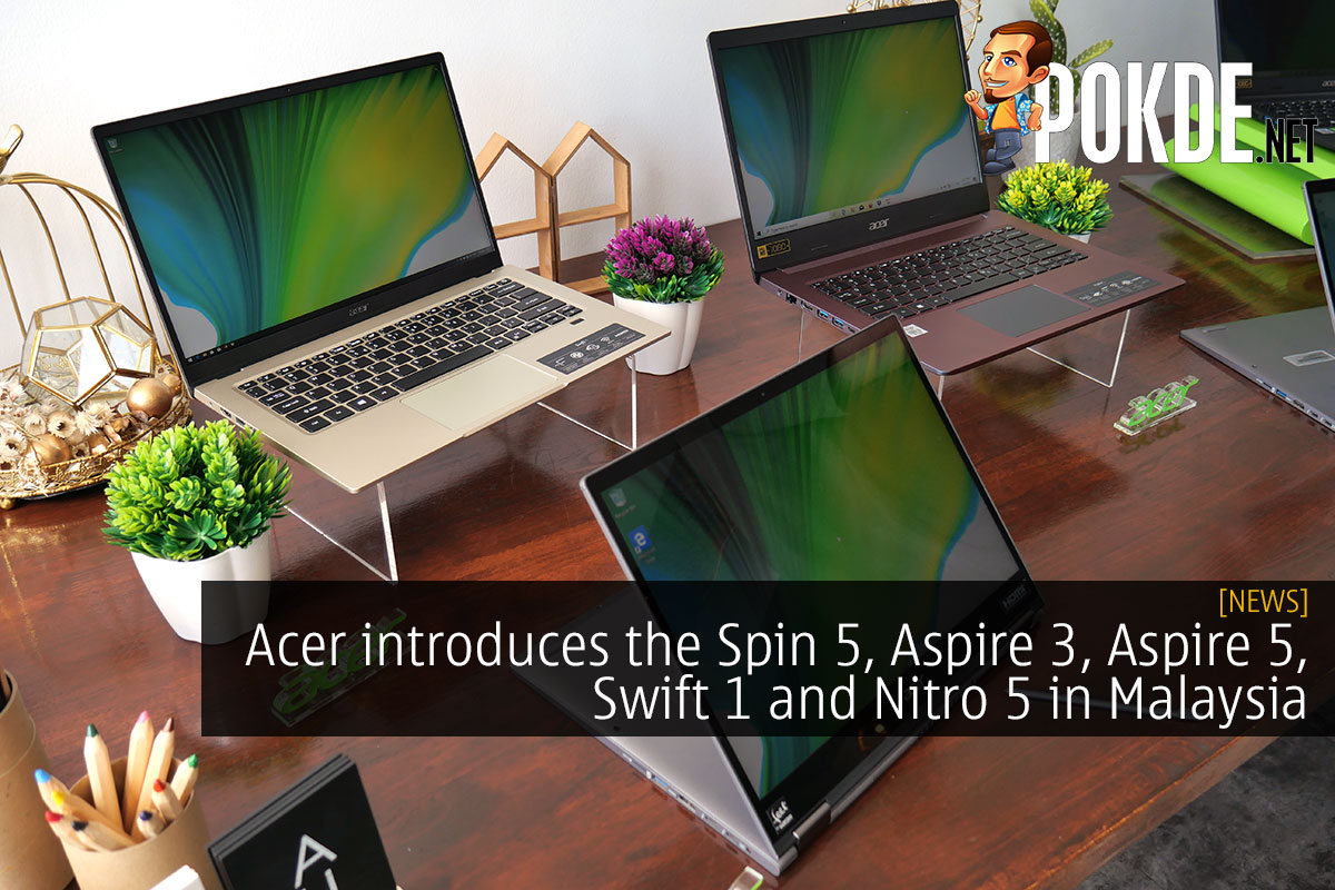 acer spin 5, aspire 3, aspire 5 swift 1 nitro 5 malaysia cover