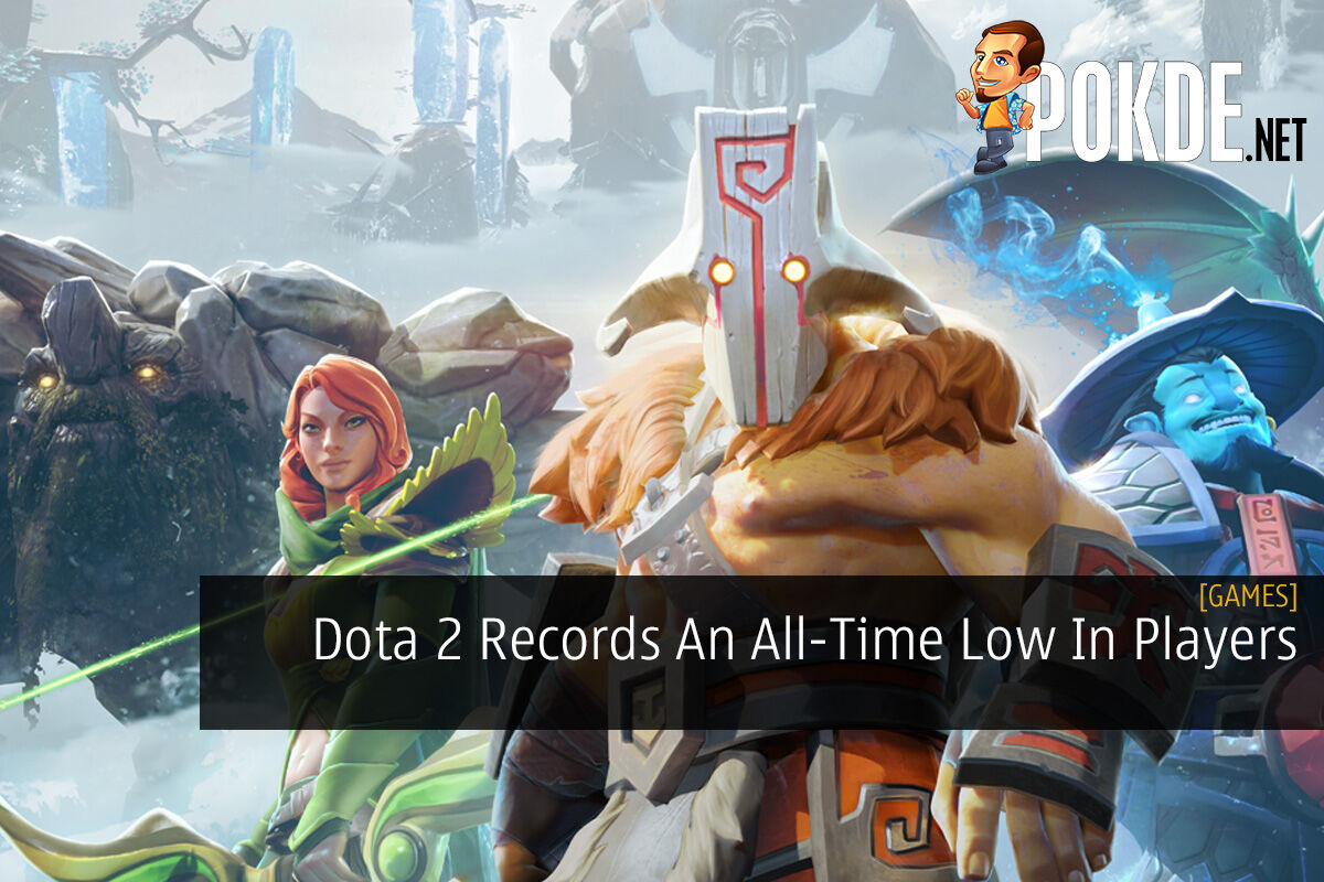 Dota 2 Records An All-Time Low In Players - 42