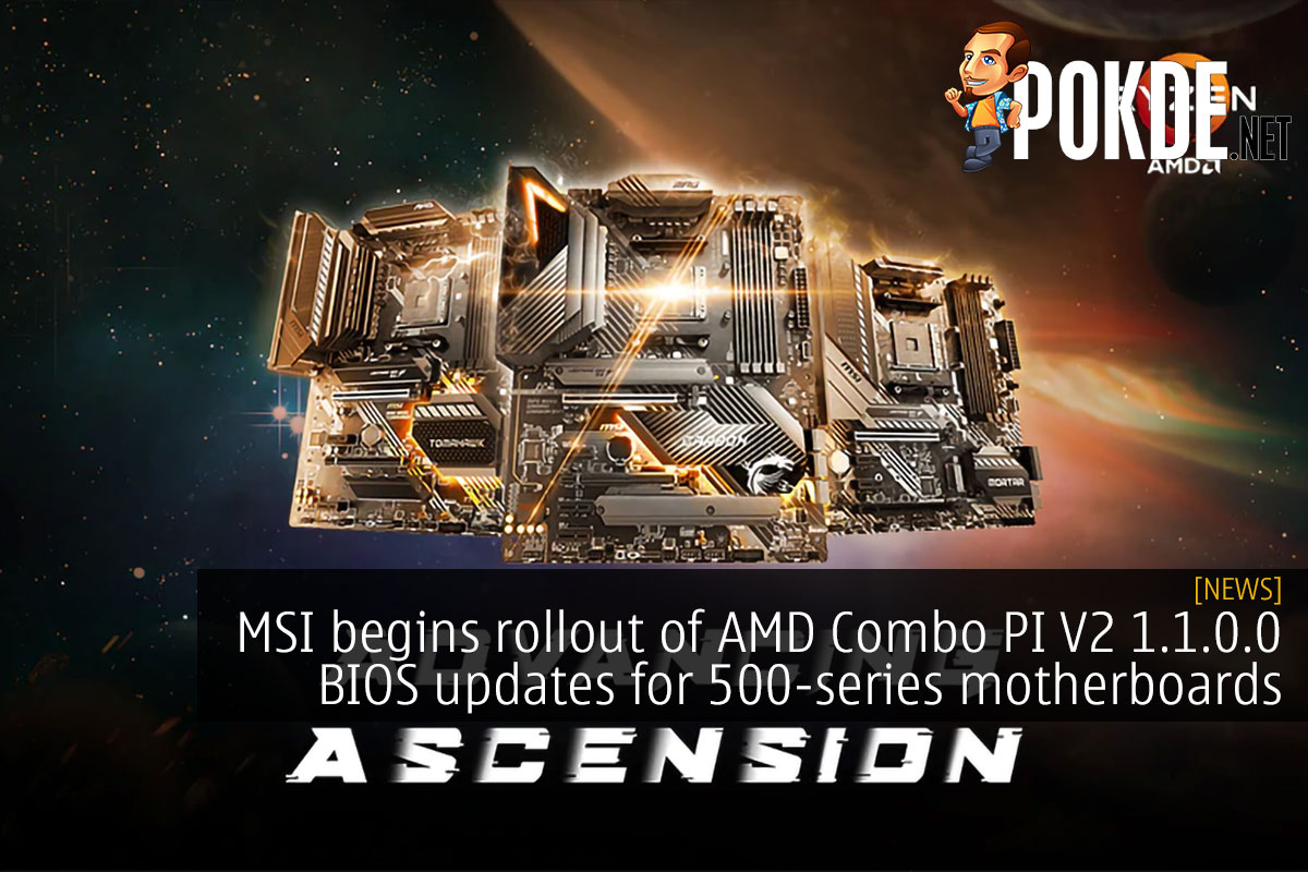 MSI begins rollout of AMD Combo PI V2 1.1.0.0 BIOS updates for selected 500-series motherboards - 57