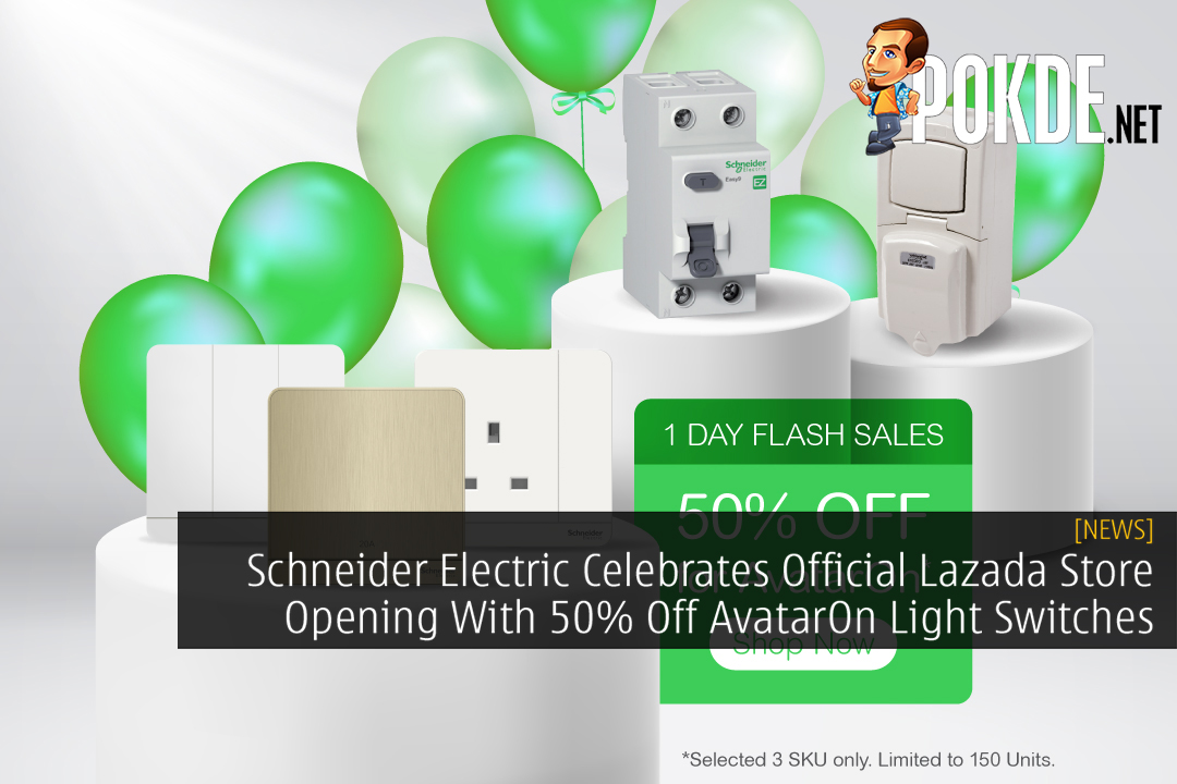 Schneider Electric AvatarOne Flash Sale Lazada cover