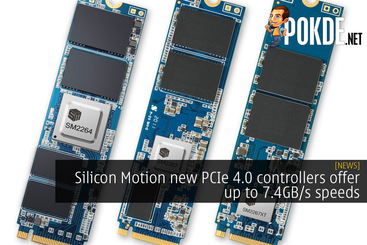 Silicon Motion PCIe 4.0 controller cover