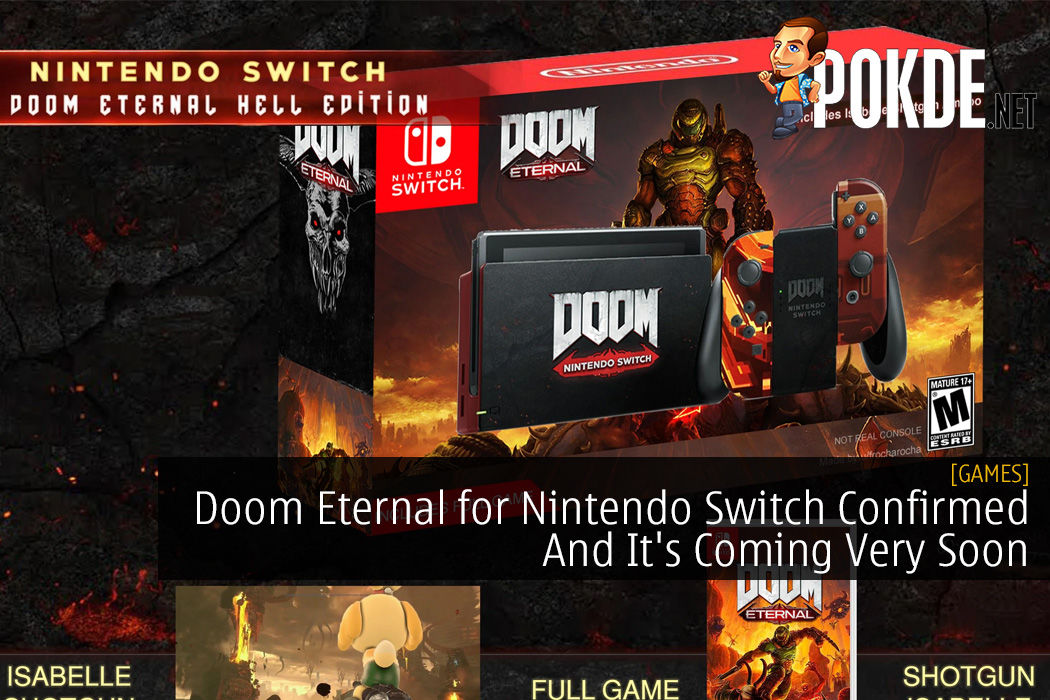 Doom Eternal for Nintendo Switch Confirmed And It's Coming Very Soon