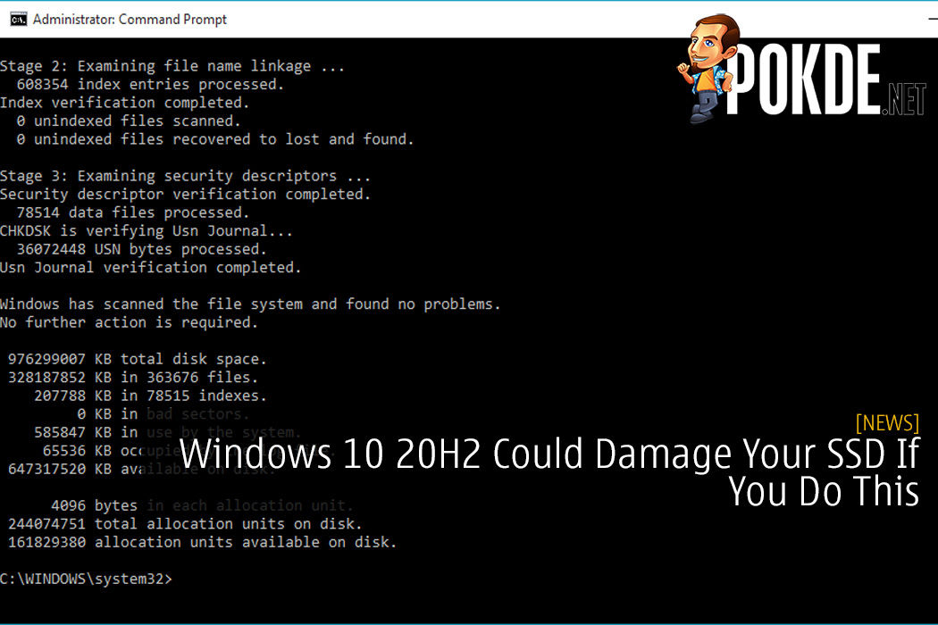 Windows 10 20H2 Could Damage Your SSD If You Do This - 27