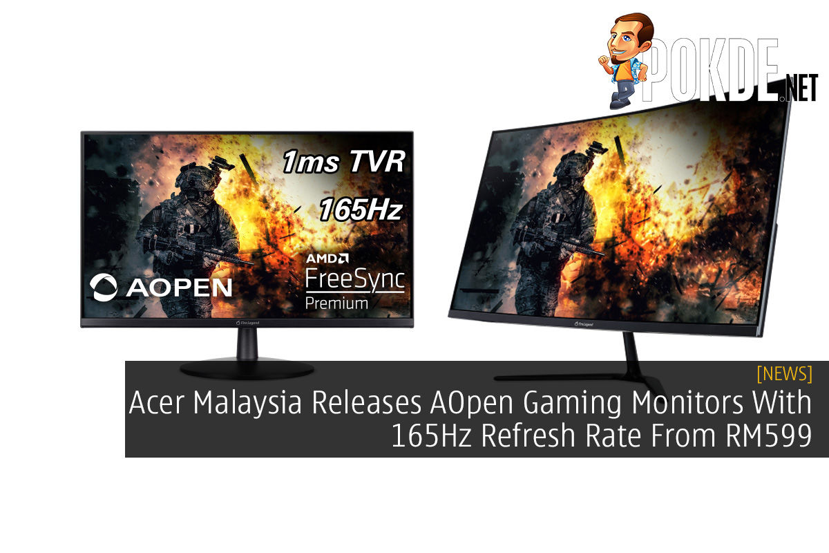 Acer Malaysia Releases AOpen Gaming Monitors With 165Hz Refresh Rate From RM599 - 94