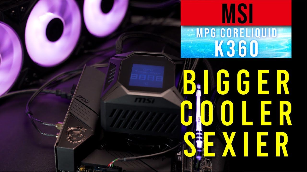 MSI MPG LiquidCore K360 Review : Bigger, Cooler, Sexier - 19