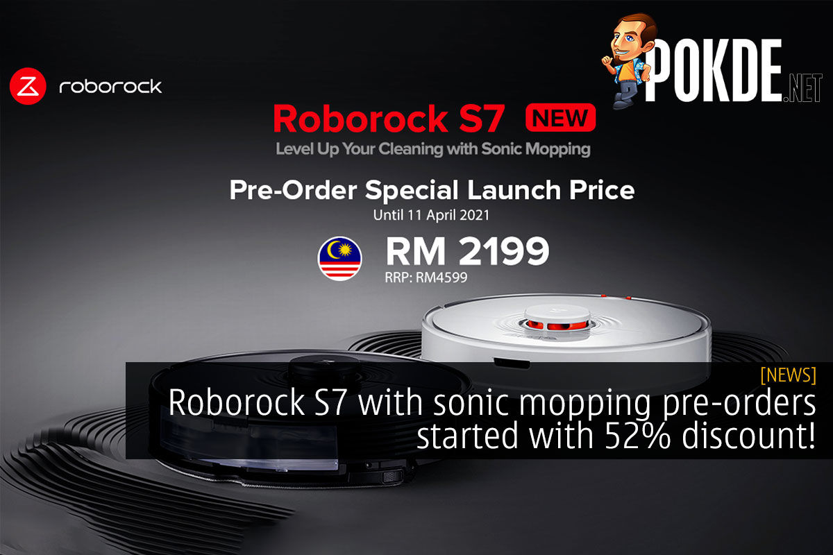 roborock s7 preorder promo cover