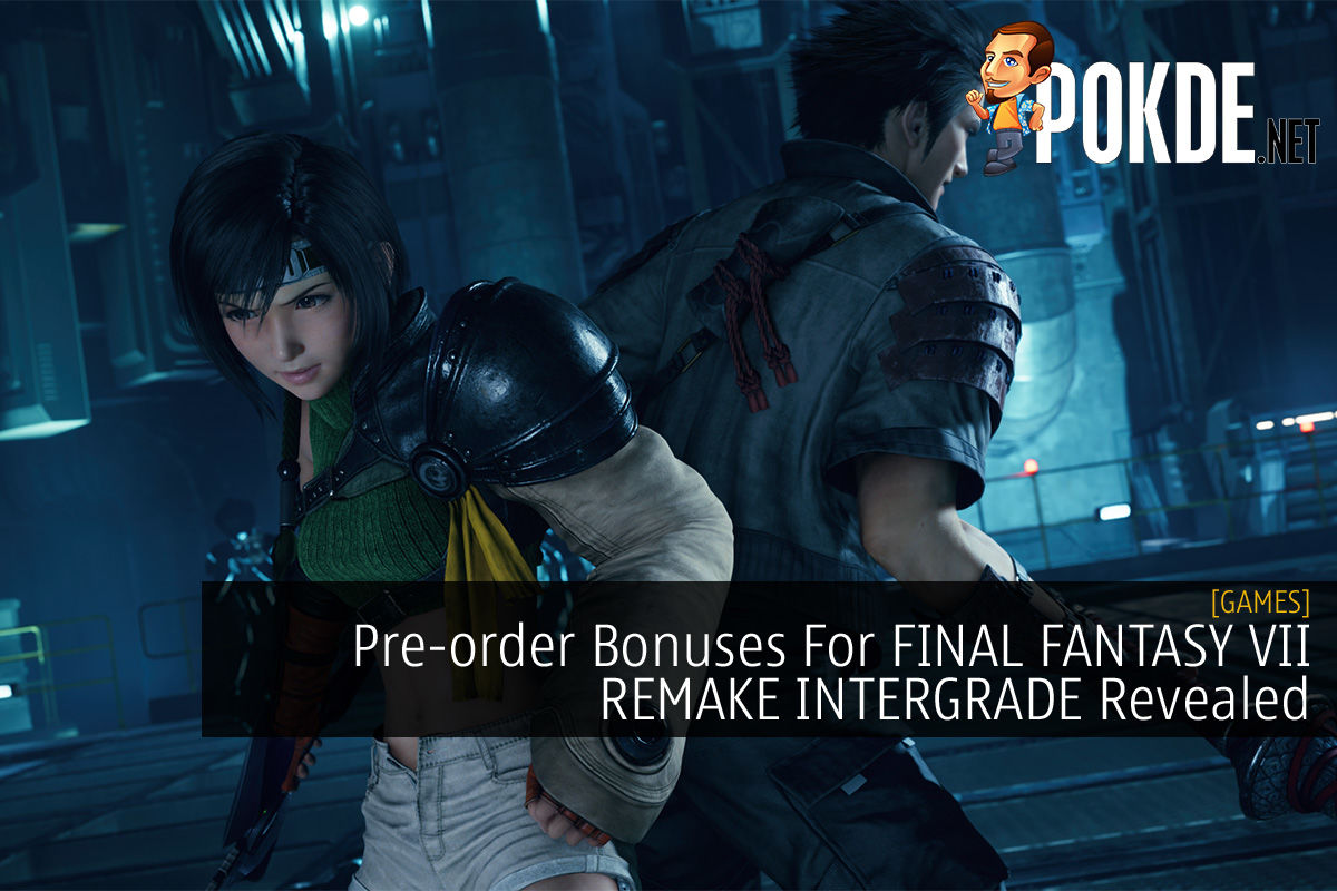 FINAL FANTASY VII REMAKE INTERGRADE pre-order cover