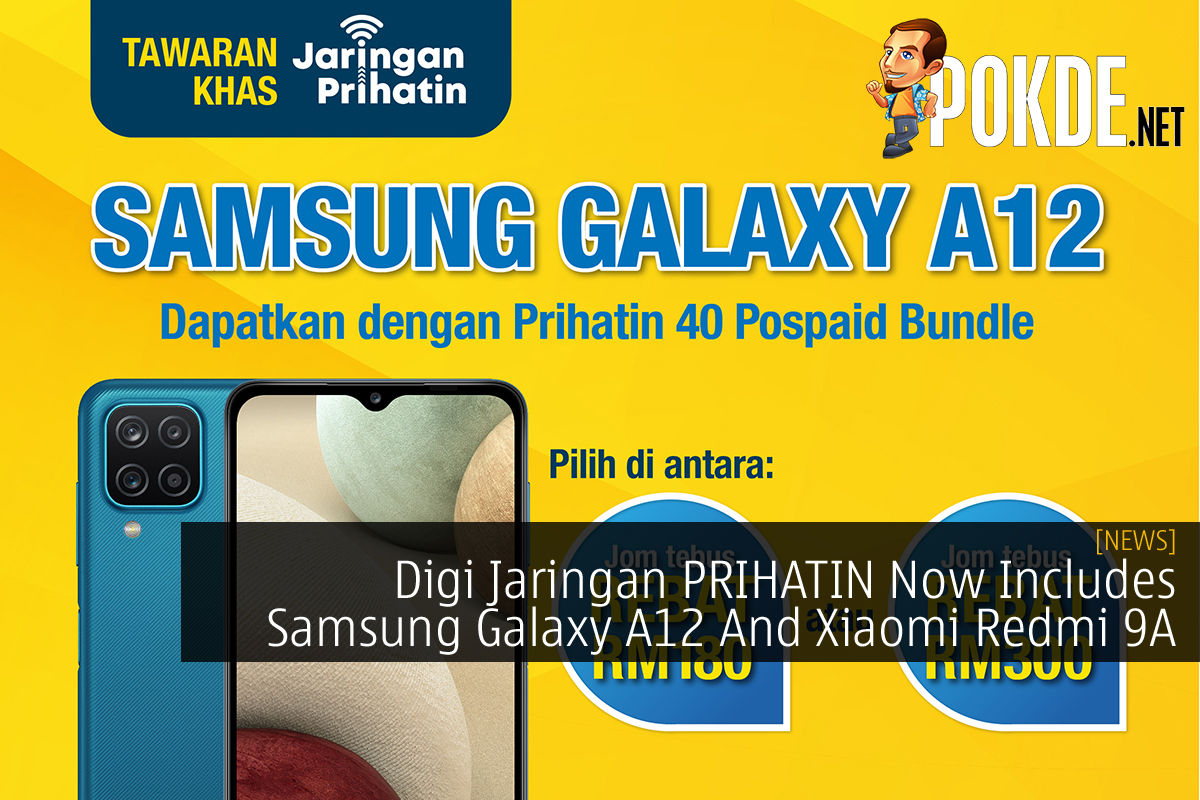 Digi Jaringan PRIHATIN Samsung Galaxy A12 Xiaomi Redmi 9A cover