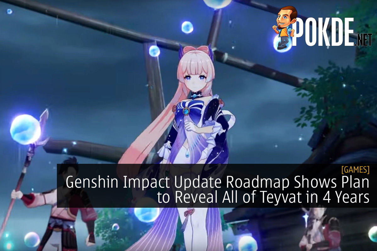 Genshin Impact Update Roadmap Shows Plan to Reveal All of Teyvat in 4 Years